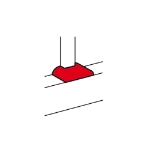 Slika T-element DLP za 50x105 Legrand