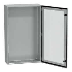 Slika Providna vrata bez montažne ploče V400xŠ300xD150 IP66 IK08 RAL7035 Spacial CRN Schneider