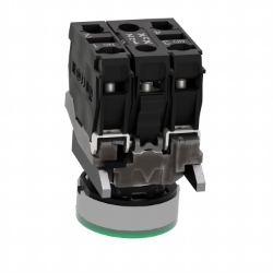 Slika Taster svetleći NO+NC fi22 zeleni 24V AC/DC Harmony XB4 Schneider