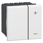Slika Dimer modularni 2M sa prekidačem 400W beli Mosaic Legrand