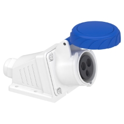 Slika Industrijska priključnica 16A 2P+E 200-250VAC IP44 nadgradna Praktika Schneider