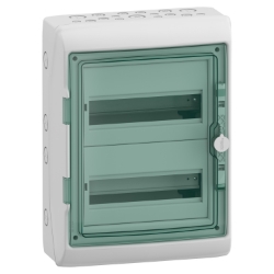 Slika Kaedra za modularni uređaj 2x12 modula 2 priključna bloka Schneider