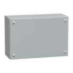 Slika Industrijska metalna kutija ravna vrata H200xW300xD120 IP66 IK10 RAL7035 Schneider
