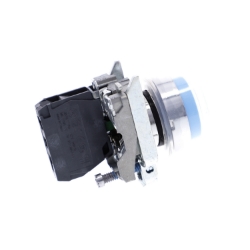 Slika Taster NO fi22 plavi gumena kapica Harmony XB4 Schneider
