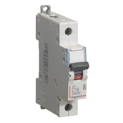 Slika Osigurač automatski 1P 16A C kriva 10kA Dx3 Legrand