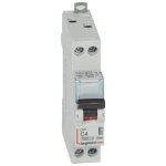 Slika Osigurač automatski 1P+N 4A C kriva 6kA/10kA Dx3 Legrand