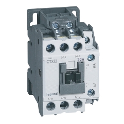 Slika Kontaktor motorni CTX3 22A 3P špulna 24V 1NO+1NC Legrand