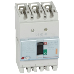 Slika Prekidač kompaktni DPX3 160 MT 3P 80A 25kA Legrand