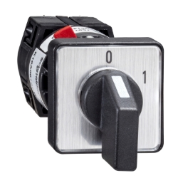 Slika Grebenasti prekidač 10A 3P 0-1 30x30mm montaža u rupu fi16/22mm IP65 Schneider