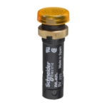 Slika Lampica signalna žuta O12 LED poklopac 24V IP40/IP65 stopice Schneider