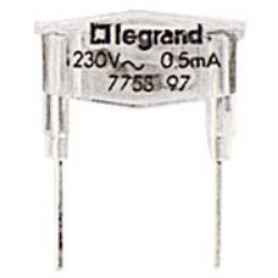 Slika Sijalica 230V 0.5mA zelena Legrand