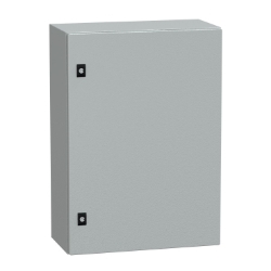 Slika Razvodni orman metalni V700xŠ500xD250 IP66 IK10 RAL7035 bez montažne ploče Spacial CRN Schneider
