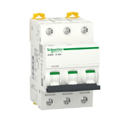 Slika Osigurač automatski 3P 50A D kriva IC60H 15 kA Acti9 Schneider