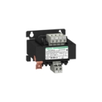 Slika Transformator Economic 230VACmeđuf(L1-L2) 230VAC 1P(N-L1)24VAC 100VA 1-struki sekund namot.Schneider