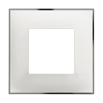 Slika Okvir 2M hrom/beli Classia Legrand
