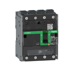 Slika Prekidač kompaktni NSXM160N 4P3D 50kA 125A TMD elektronska zaštitna jedinica Schneider