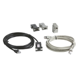 Slika Modbus multidrop set priključaka za PC serijski port Schneider