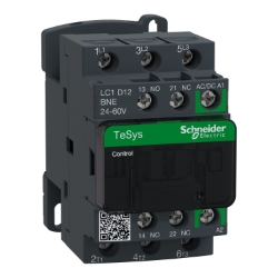 Slika Kontaktor 3P (3NO) 12A AC-3 špulna 24-60V AC/DC Schneider