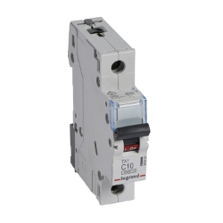 Slika Osigurač automatski 1P 10A C kriva 6kA TX3 Legrand