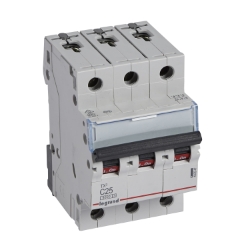 Slika Osigurač automatski 3P 25A C kriva 6kA TX3 Legrand