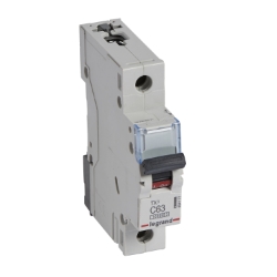 Slika Osigurač automatski 1P 63A C kriva 10kA Tx3 Legrand