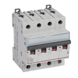 Slika Osigurač automatski DX3 MCB 4P D40 10kA Legrand