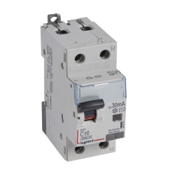Slika Diferencijalna sklopka DX3 1P+N 10A 30mA AC C kriva Legrand