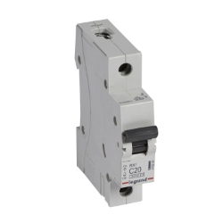 Slika Osigurač automatski 1P 20A kriva C 6kA Rx3 Legrand