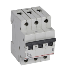 Slika Osigurač automatski 3P 63A kriva C 6kA Rx3 Legrand