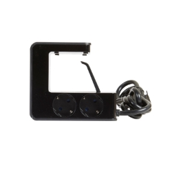 Slika Kabal produžni sa prekid funkcija kačenje za sto H05VV-F 3x1.5mm2 1.5m 4 mesta 2P+E 2xUSB A Legrand