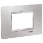 Slika Okvir 3M FLAT inox srebrni/hrom Easy Styl Schneider