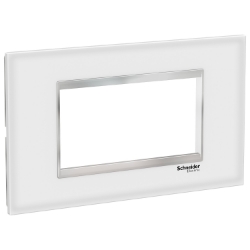 Slika Okvir 4M staklo beli/hrom Easy Styl Schneider