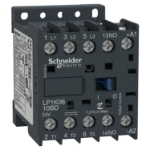 Slika Kontaktor 3P (3NO) 6A AC-3 špulna 24V DC sa signalnim kontaktima 1NO Schneider