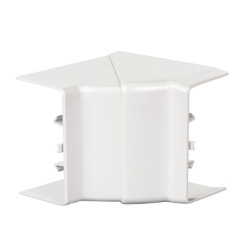 Slika Unutrašnji ugao OptiLine 45 parapeta 95x55 PC/ABS bela Schneider
