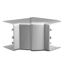 Slika Unutrašnji ugao OptiLine 45 140x55 PC/ABS aluminijum metalik Schneider