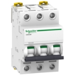 Slika Osigurač automatski 3P 10A MA kriva IC60L 25kA Acti9 Schneider