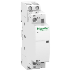 Slika Kontaktor instalacioni ICT 16A 2P 1NO+1NC špulna 24V AC Schneider