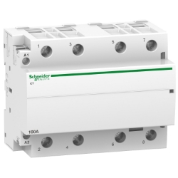 Slika Kontaktor instalacioni ICT 100A 4P 4NO špulna 220-240V AC Schneider