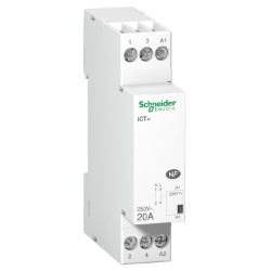 Slika Kontaktor instalacioni ICT Plus 20A 1P UC 230VAC ACTI9 Schneider