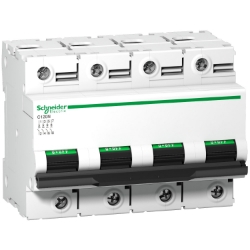Slika Osigurač automatski 4P 80A D kriva C120N 10kA Acti9 Schneider