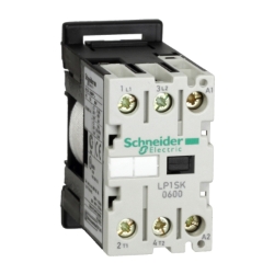 Slika Kontaktor 2P (2NO) 12A AC-1 špulna 24V DC mini Schneider