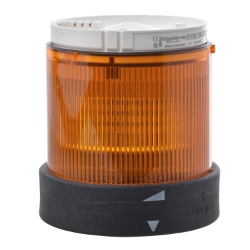 Slika Svetleća kolona narandžasta 24V AC DC O 70 mm svetli kontinualno Harmony XVB Universal Schneider
