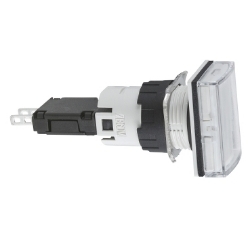Slika Lampica bela signalna pravougaona O16 LED integrisana 12...24V Schneider