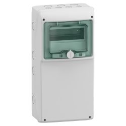 Slika Kaedra višenamenska za utičnice 1x8 modula 236x460mm Schneider